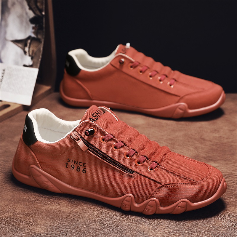 Men Shoes 2026 - 快適なメンズカジュアルシューズ、滑り止め秋靴、2026年新作メンズスニーカー、秋の履物、トレンドの大人向けプラットフォームフラットシューズ