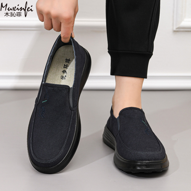 2026年春秋新作キャンバスシューズメンズ通気性抜群快適布靴 - Men Shoes 2026 のレビューと価格