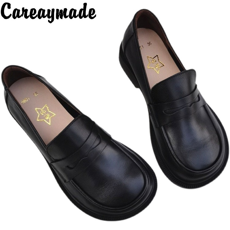 Cauaymade-カジュアルなオックスフォードの靴,男性用 - Men Shoes Casual のレビューと価格