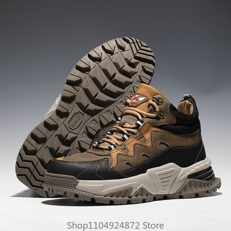 冬用暖かいウールコットンシューズ メンズスノーブーツ ファー - Men'S Shoes Daily Use のレビューと価格