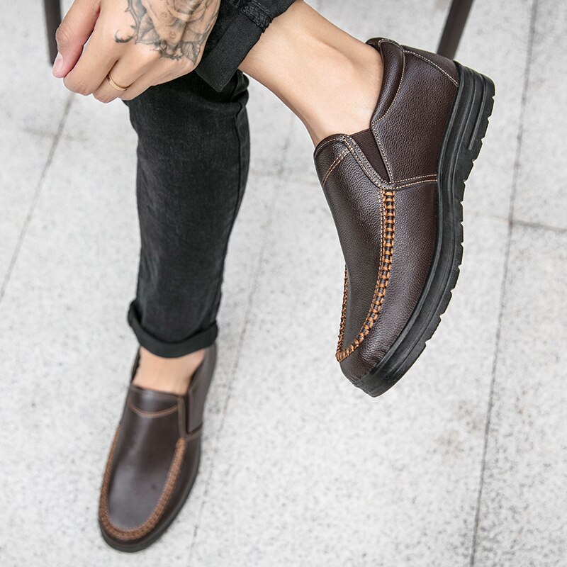 男性用の快適でしなやかなカジュアルレザーシューズ,ブランドの - Men Shoes Louboutin のレビューと価格