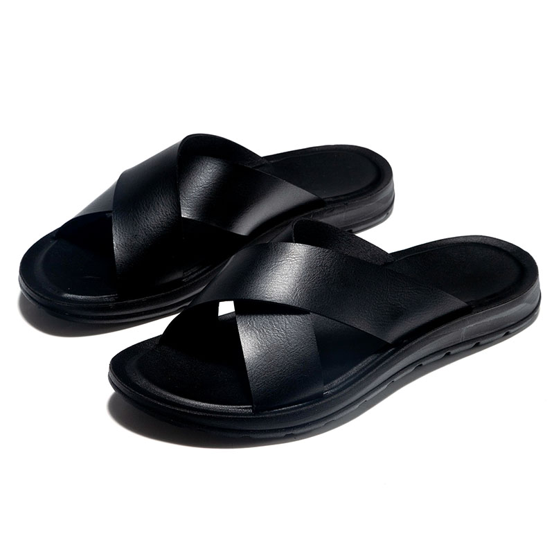 イタリア製PUレザー スリッパ メンズ 夏用 室内/屋外 ホ - Men Shoes Louboutin のレビューと価格