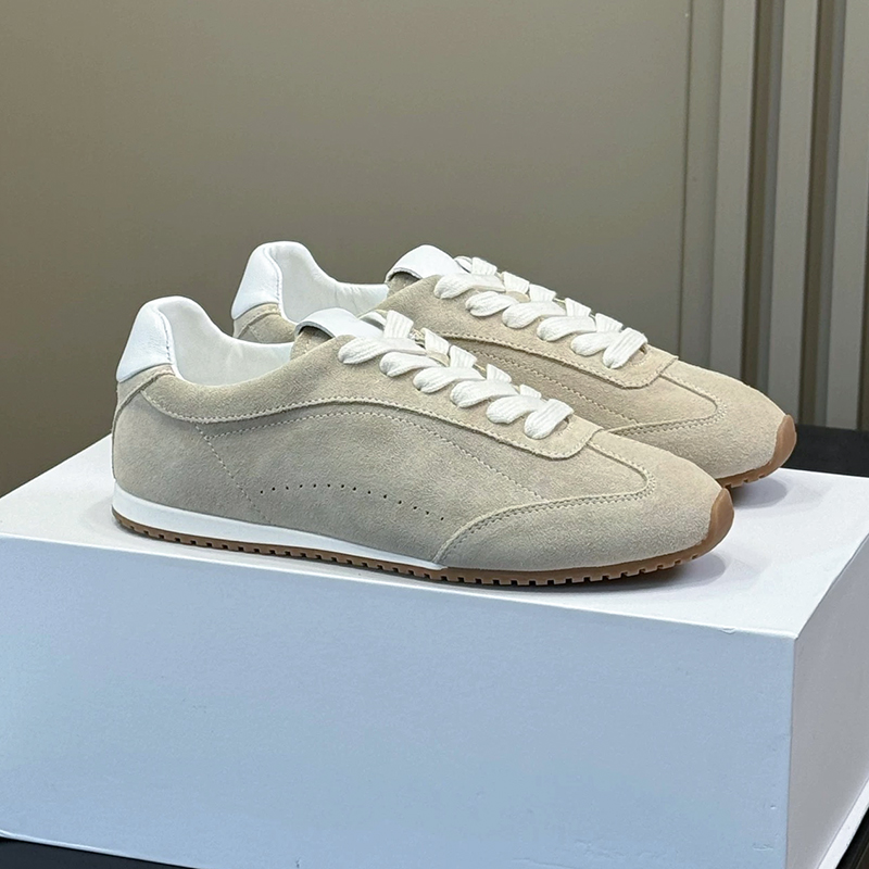ユニセックスレディースカジュアルシューズ本革スエードスニーカ - Men Shoes Marks のレビューと価格