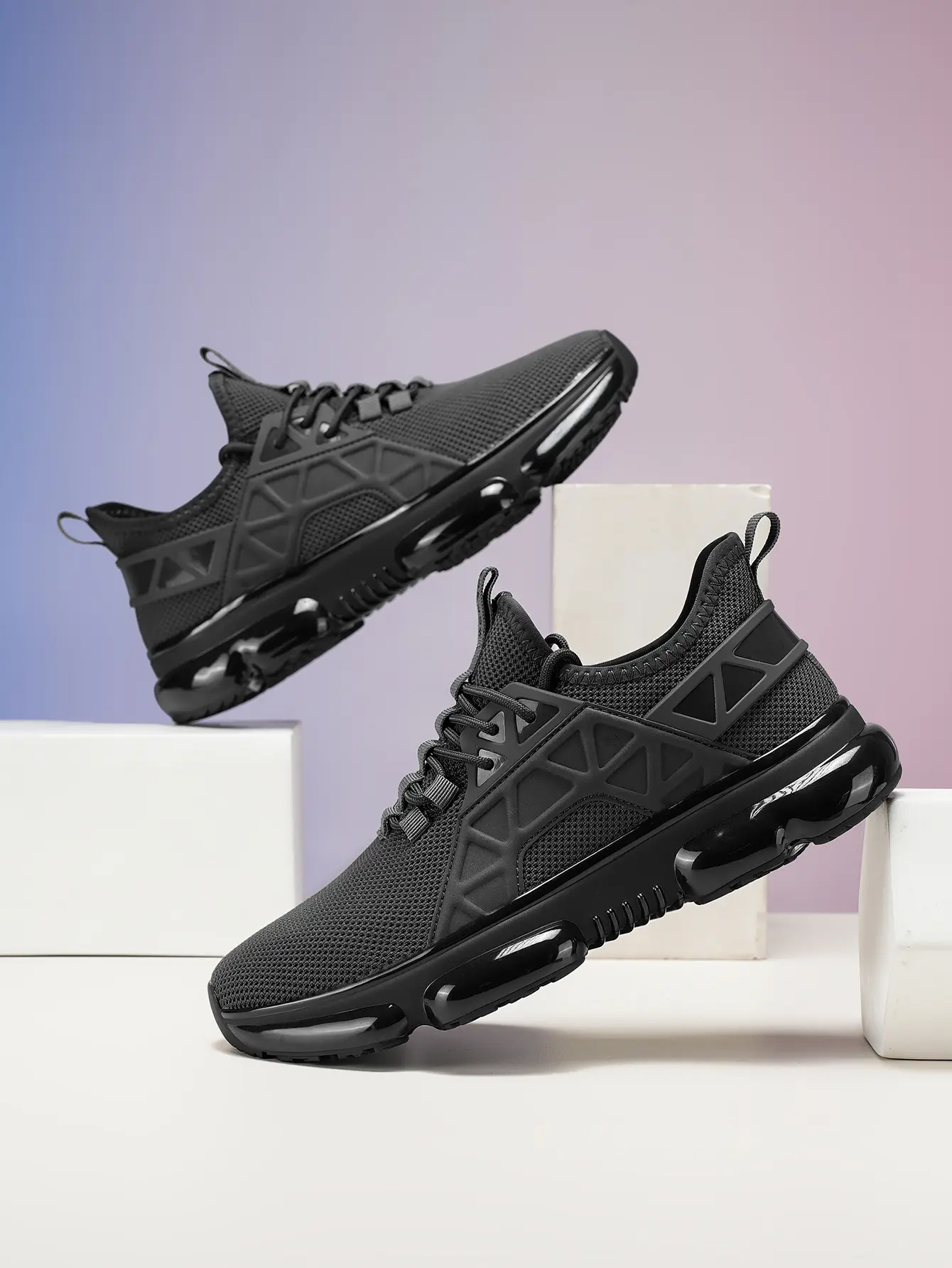 一体成型クラフトユニセックスメッシュスポーツシューズシームレ - Men'S Shoes Nearby のレビューと価格