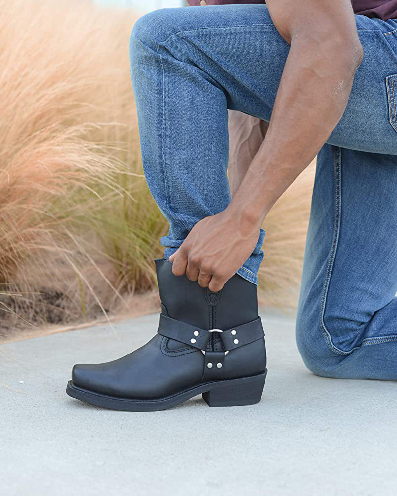 2025 新しいアウトドア男性ウエスタンブーツヴィンテージカ - Men Shoes Brand のレビューと価格