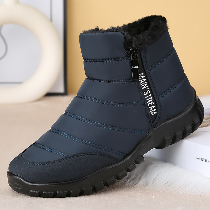 メンズアンクルスノーブーツ 防水 滑り止め カジュアルシュー - Men'S Shoes Daily Use のレビューと価格