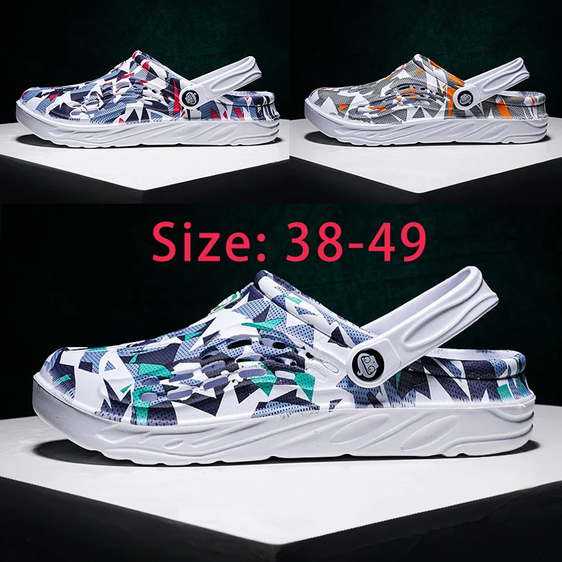 男性と女性のための大きなサイズのサンダル,カジュアルシューズ - Men Shoes Brand のレビューと価格
