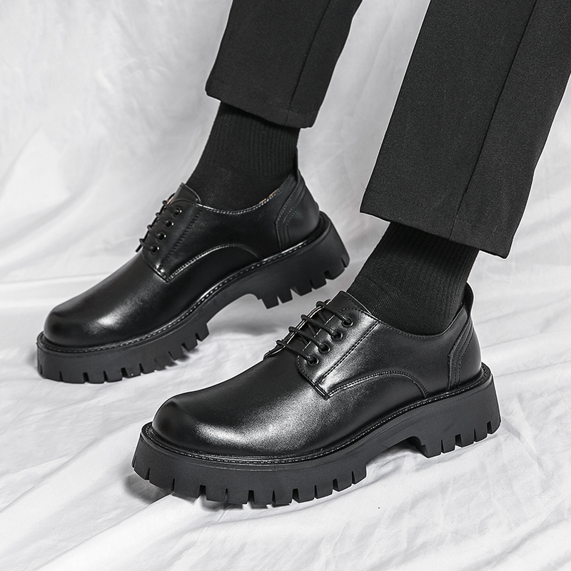 若い男性のための大きな革の靴ひも,フォーマルな結婚式の靴,厚 - Men Shoes Louboutin のレビューと価格