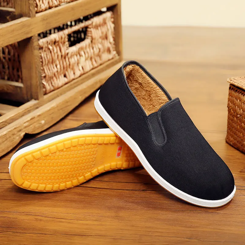 2026 冬の新メンズカシミヤ綿靴牛腱ソールノンスリップカジ - Men Shoes 2026 のレビューと価格