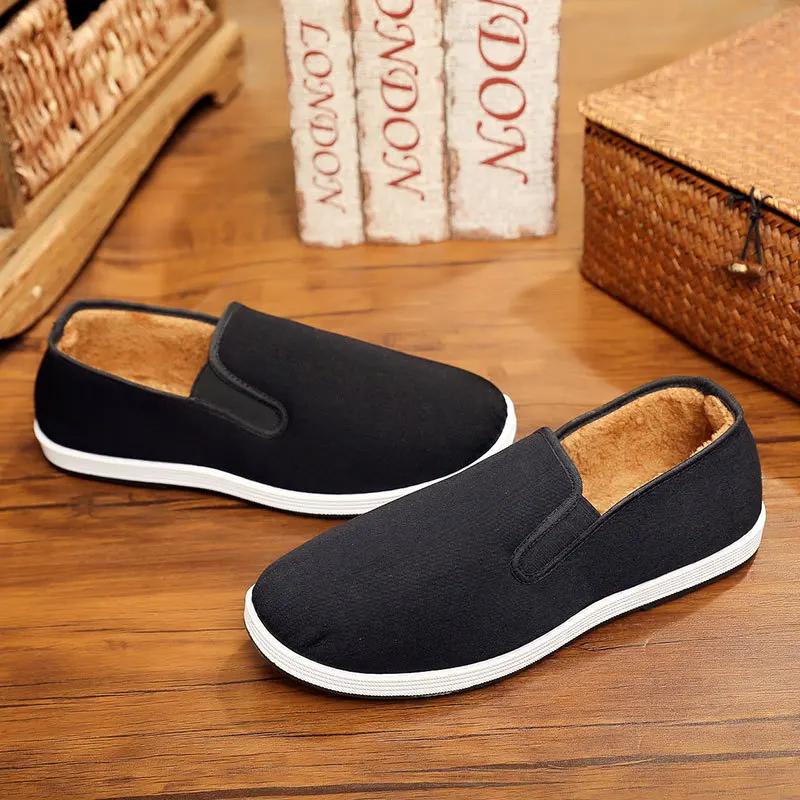 2026 冬の新メンズカシミヤ綿靴牛腱ソールノンスリップカジ - Men Shoes 2026 のレビューと価格