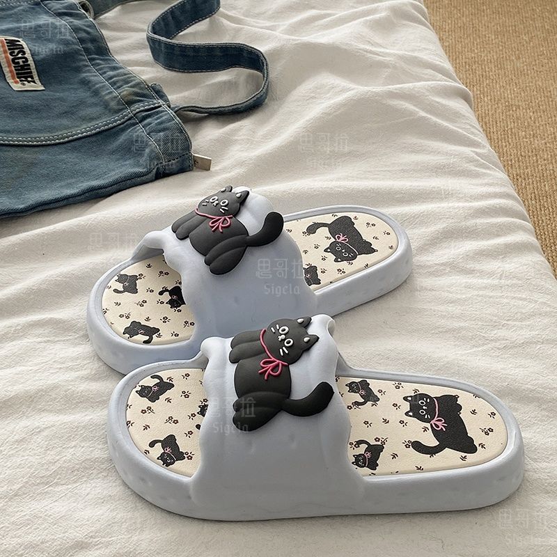 Printting かわいいクマの女性スリッパ夏屋内ソフト漫 - Flip Flop Beach Men のレビューと価格