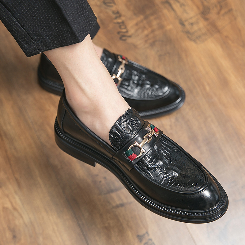 メンズドレスシューズフォーマルデザイナー快適なエンボスレザー - Men Shoes Louboutin のレビューと価格