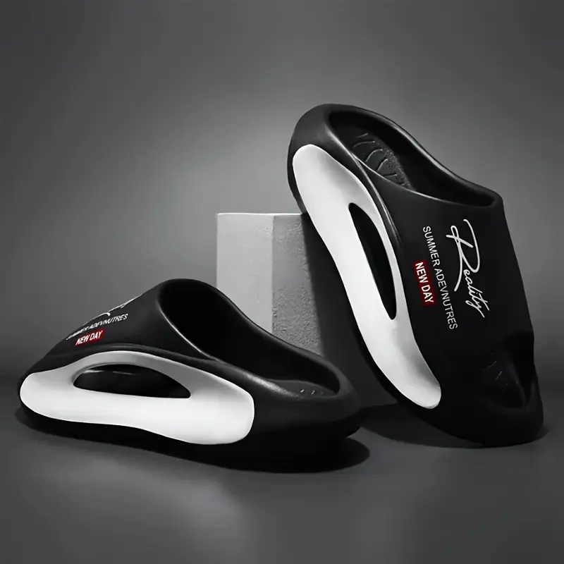 ユニセックスカジュアル四季スリッパサンダル女性快適なホームス - Men Shoes Casual のレビューと価格