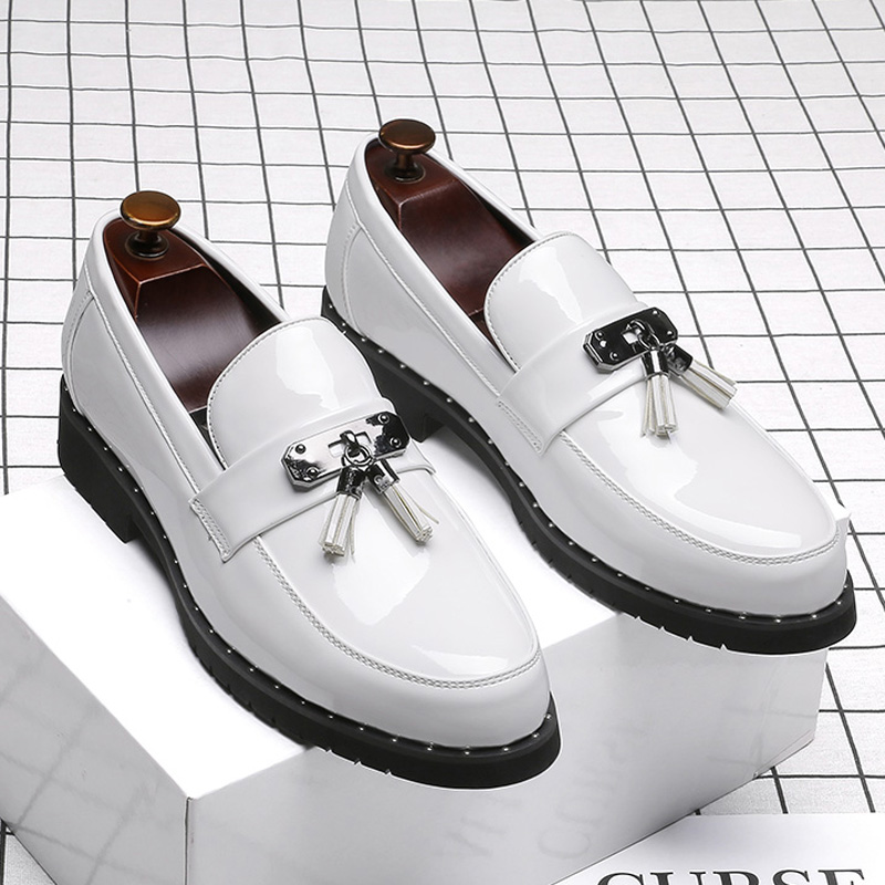 イタリアの高級ブランドローファー男性靴タッセル男性デザイナー - Men Shoes Louboutin のレビューと価格
