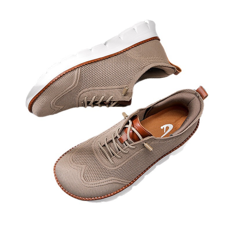 スタイリッシュなメンズワイドボックスシューズ、ベアフットシュ - Men'S Shoes Daily Use のレビューと価格