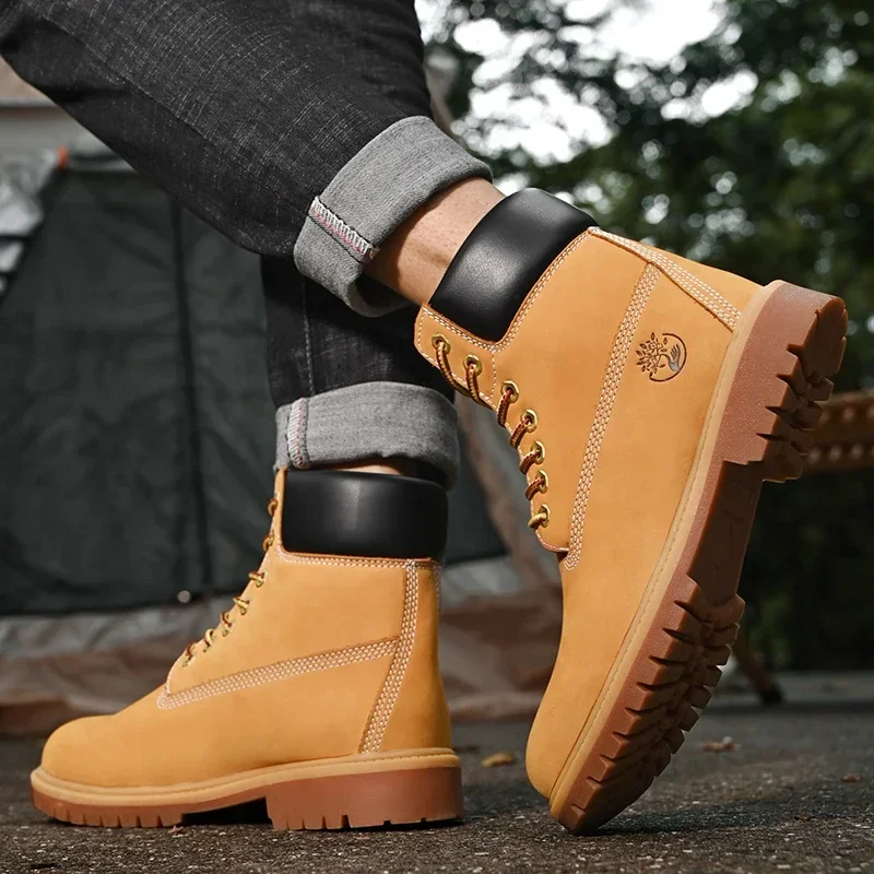 ブーツ メンズ ハイカットブーツ 高品質 レディース レザー - Men Shoes Marks のレビューと価格