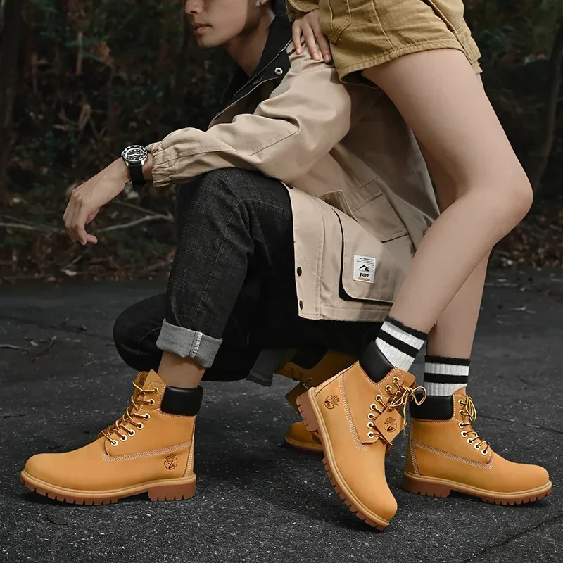 ブーツ メンズ ハイカットブーツ 高品質 レディース レザー - Men Shoes Marks のレビューと価格