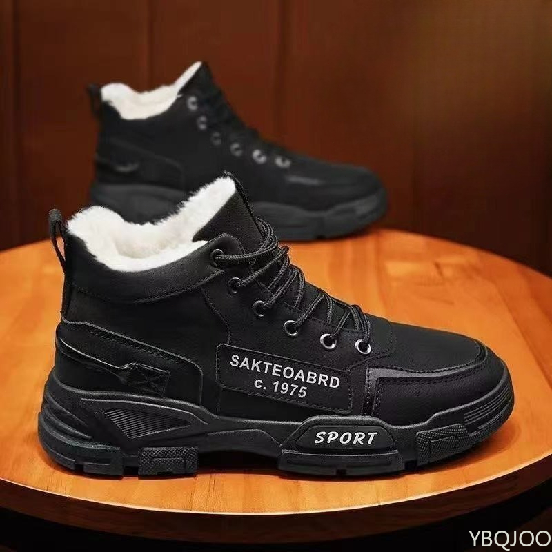 ファッショナブルで多用途なワークウェア、ハイカットメンズシュ - Men'S Shoes Daily Use のレビューと価格