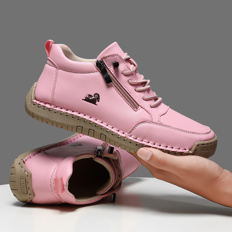 女性用スニーカー手作りレザーカジュアルシューズアウトドアソフ - Men Shoes Marks のレビューと価格